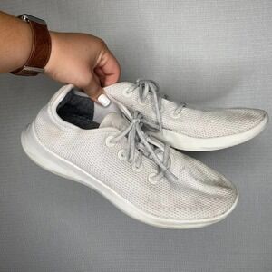 Allbirds White Mesh‎ Lace Up Sneakers Casual Lightweight Shoes